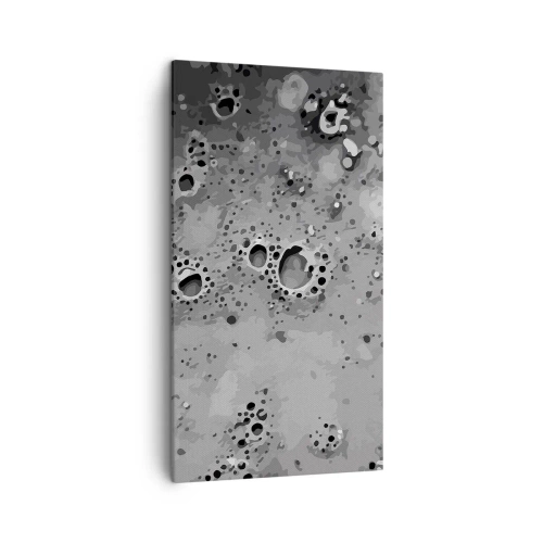 Cuadro sobre lienzo - Impresión de Imagen - Como un paisaje lunar - 45x80 cm