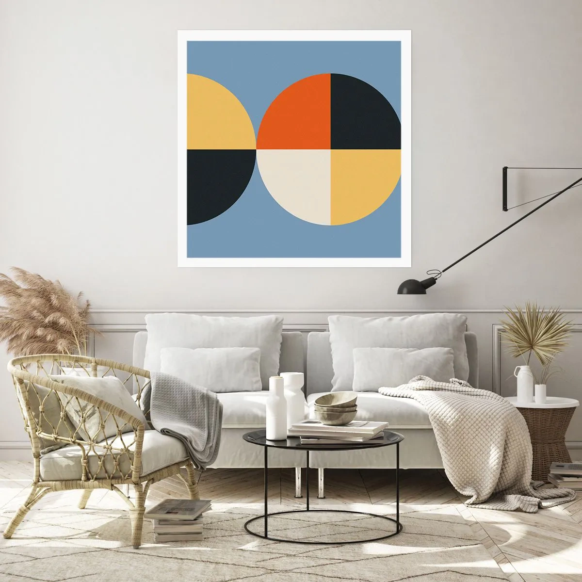 Póster - Mira y cuenta - 40x40 cm