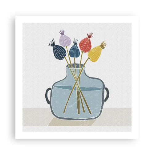 Póster - Como una semilla de amapola - 60x60 cm