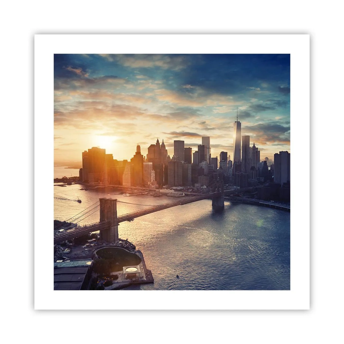 Póster - Un monumento a la cultura occidental - 50x50 cm