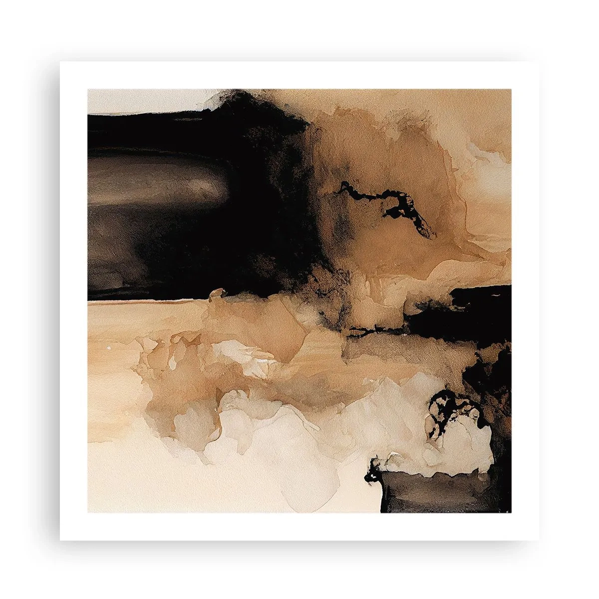 Póster - Una abstracción intrigante - 60x60 cm