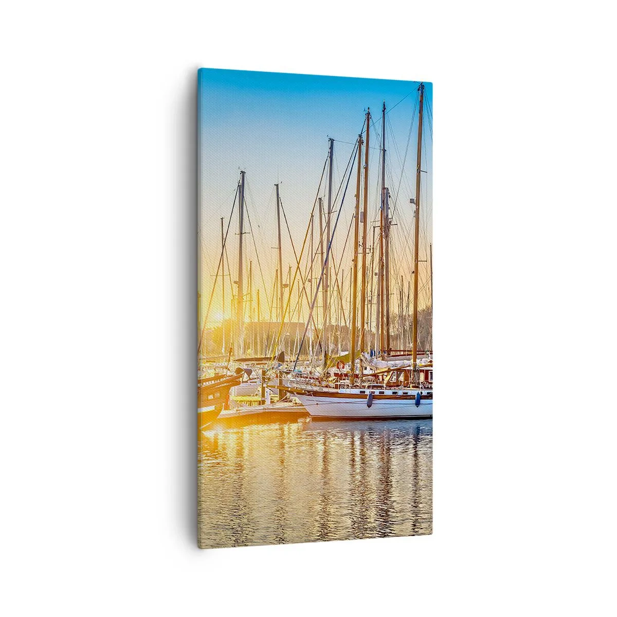 Cuadro sobre lienzo - Impresión de Imagen - El viento debe dormir también - 55x100 cm