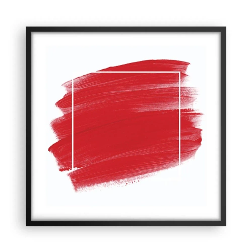 Póster en marco negro - Fuera del marco - 50x50 cm
