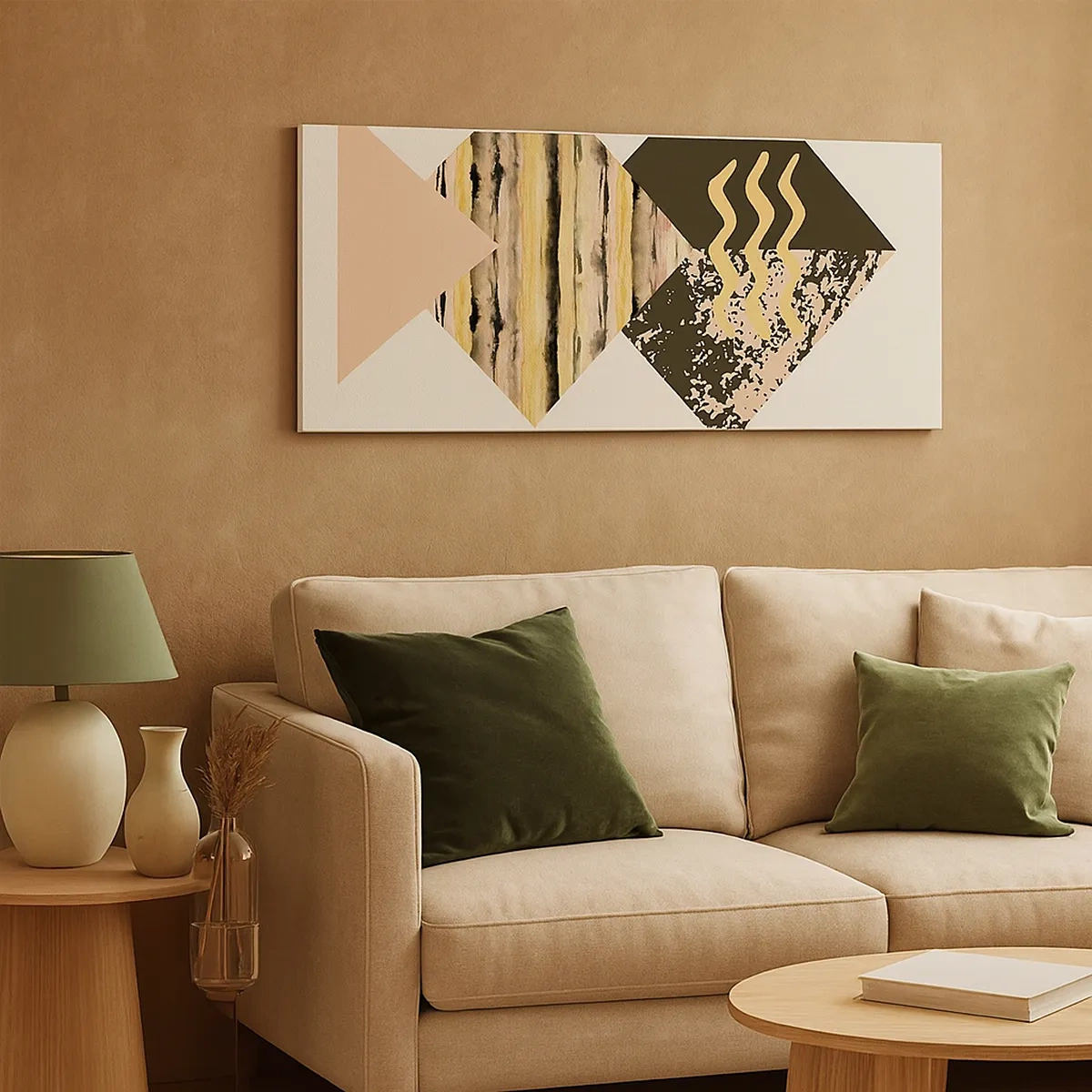 Cuadro sobre lienzo - Impresión de Imagen - No es tan sencillo - 30x30 cm