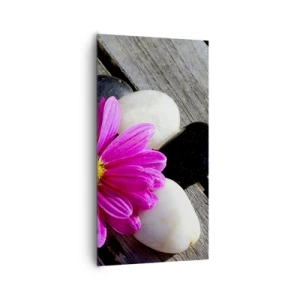 Cuadro sobre lienzo - Impresión de Imagen - Descansando en el muelle - 65x120 cm