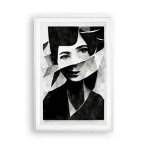 Póster en marco blanco - Lo que realmente eres… - 61x91 cm