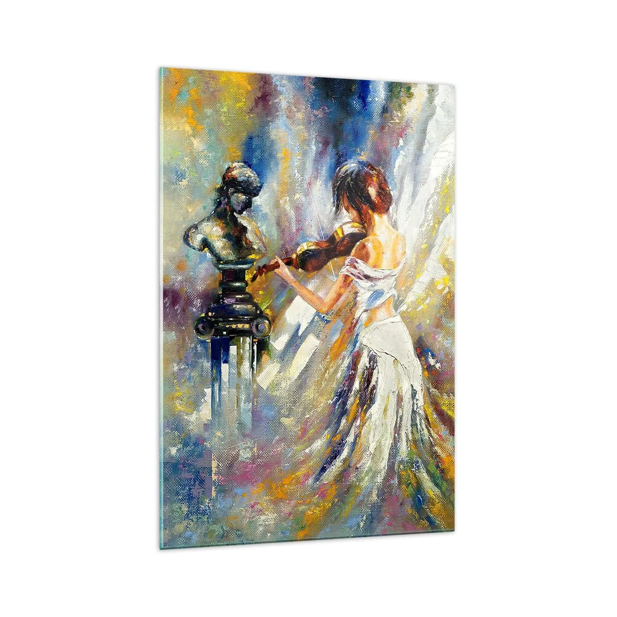 Cuadro sobre vidrio - Impresiones sobre Vidrio - Revivir con sentimiento - 70x100 cm