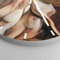 Esfera sin numeración, con rayas