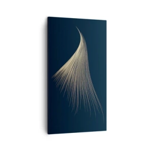 Cuadro sobre lienzo - Impresión de Imagen - Como el cabello de un ángel - 45x80 cm