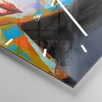 Esfera sin numeración, con rayas