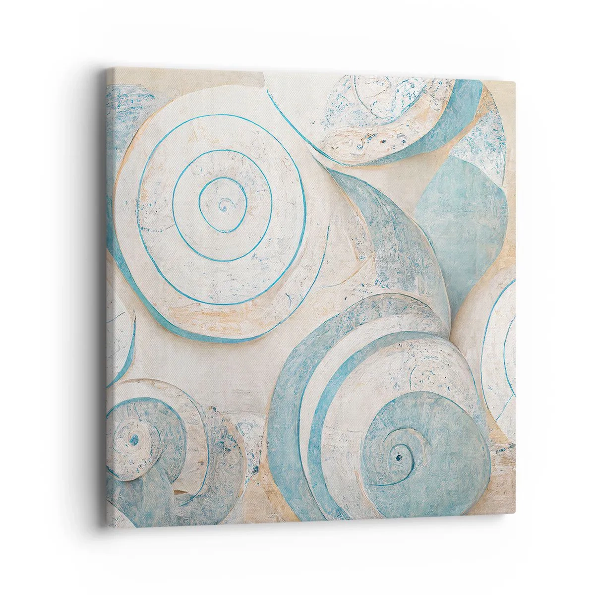 Cuadro sobre lienzo - Impresión de Imagen - ¿Qué esconden en su interior? - 40x40 cm