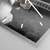 Esfera sin numeración, con rayas