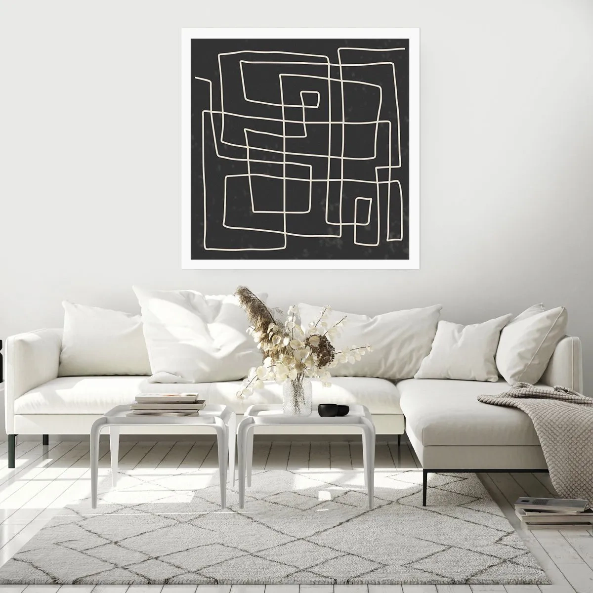 Póster - No es tan sencillo - 60x60 cm
