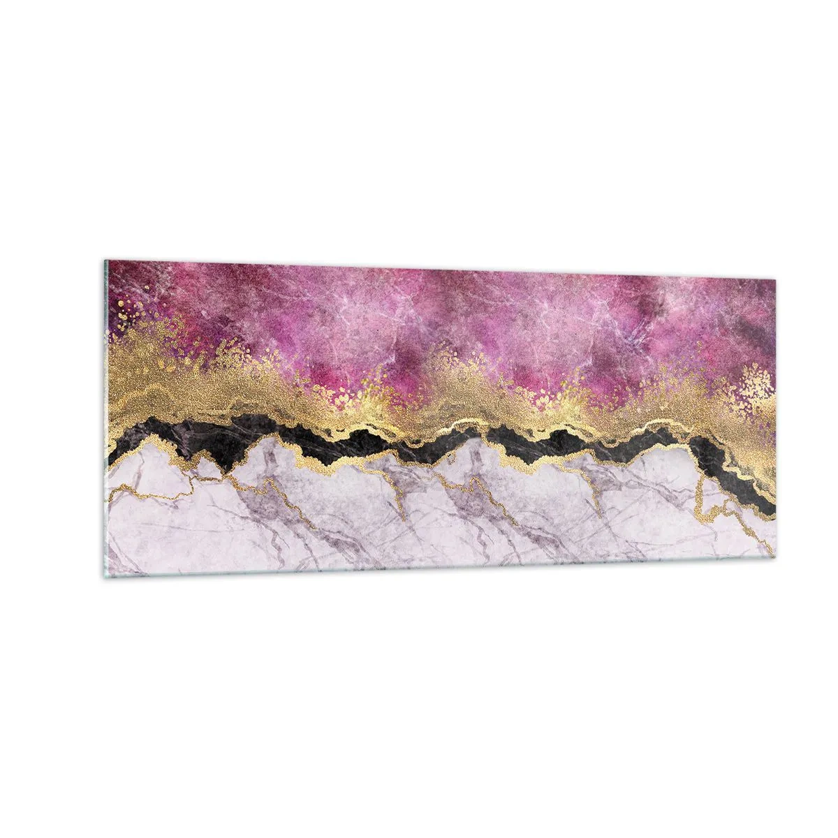 Cuadro sobre vidrio - Impresiones sobre Vidrio - En la frontera - 100x40 cm
