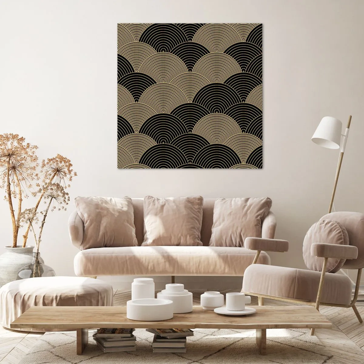 Cuadro sobre lienzo - Impresión de Imagen - Multiplicación de la unidad - 60x60 cm