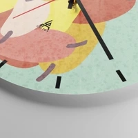 Esfera sin numeración, con rayas