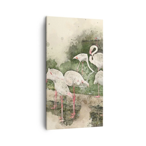 Cuadro sobre lienzo - Impresión de Imagen - Un sueño exótico - 45x80 cm