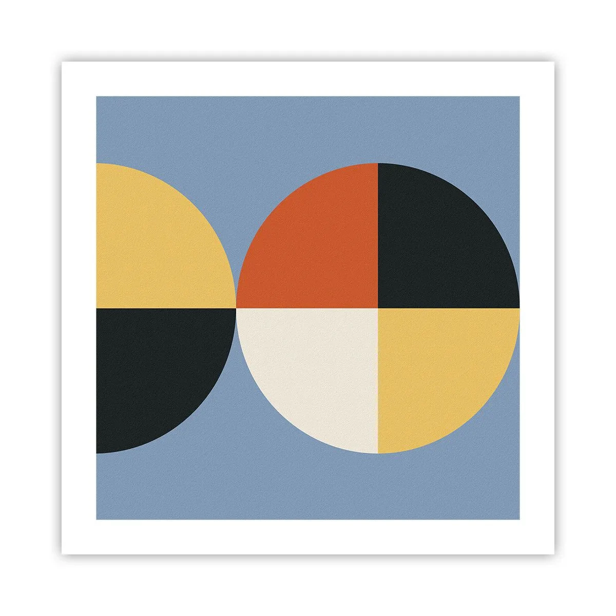 Póster - Mira y cuenta - 50x50 cm