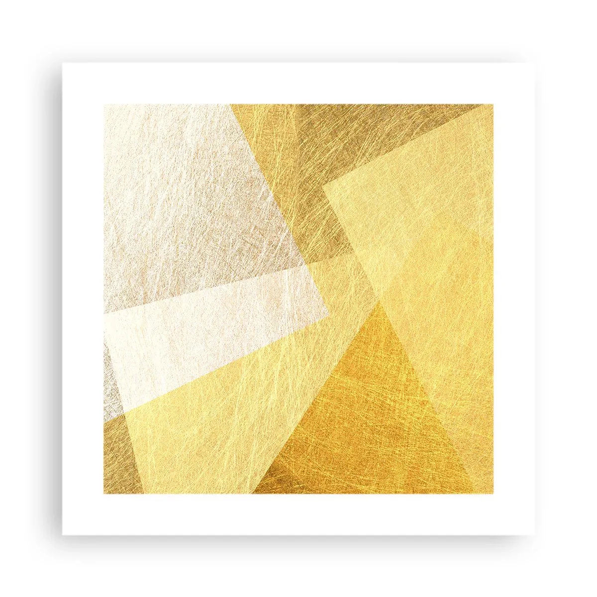 Póster - Tiempo de geometría - 40x40 cm