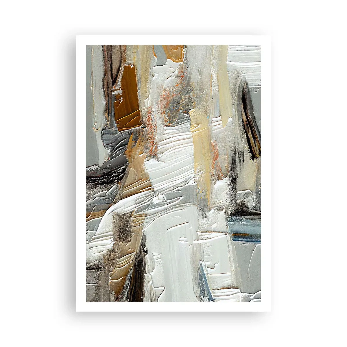 Póster - Estratificación de colores - 70x100 cm