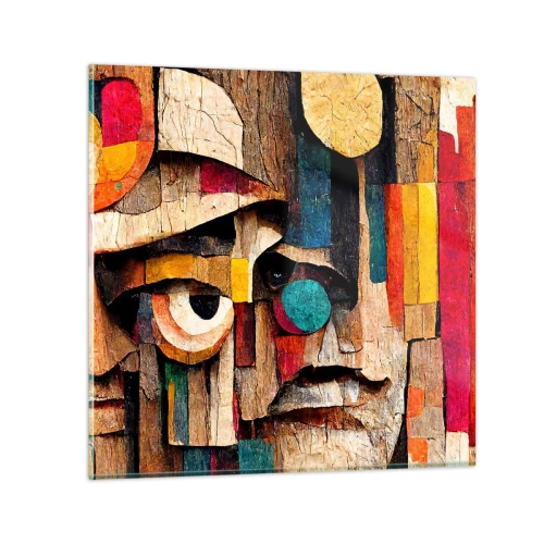 Cuadro sobre vidrio - Impresiones sobre Vidrio - Te veo... - 30x30 cm