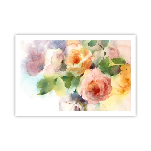 Póster - Delicado como una acuarela - 91x61 cm