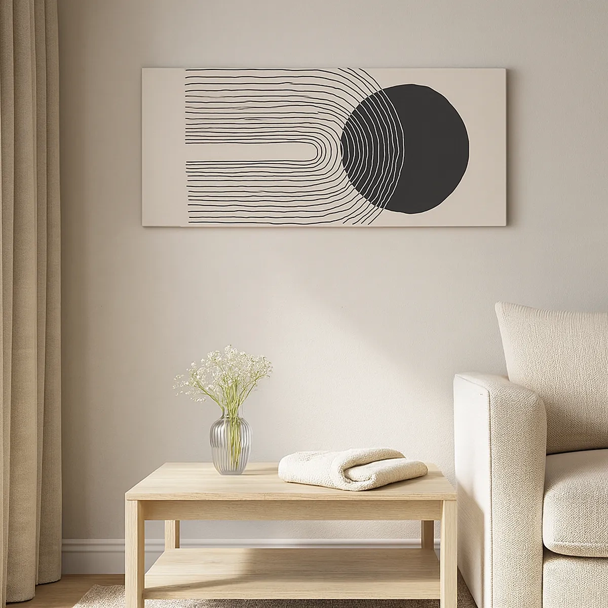 Cuadro sobre lienzo - Impresión de Imagen - Temblor y certeza - 30x30 cm