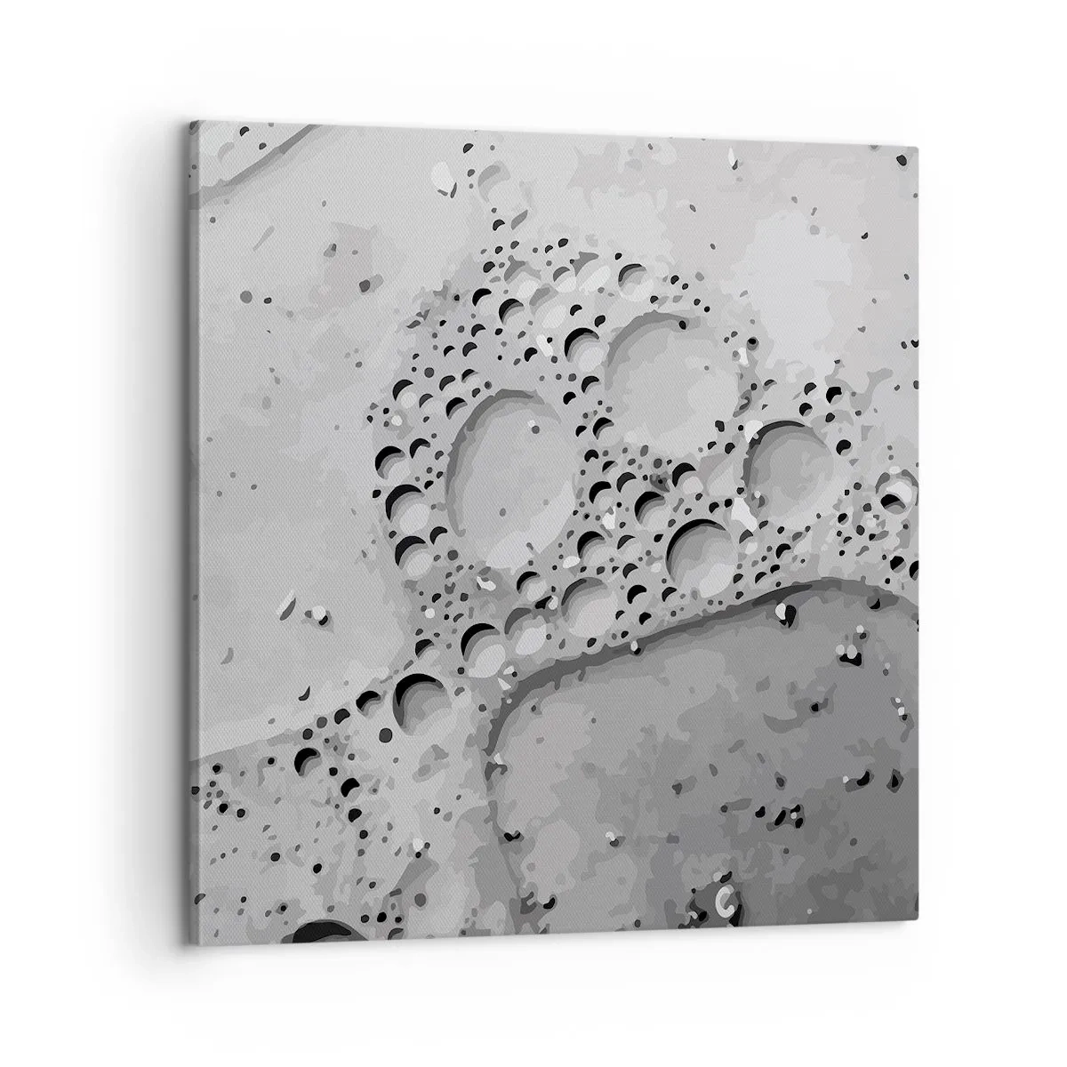 Cuadro sobre lienzo - Impresión de Imagen - Rastro espumoso - 60x60 cm