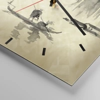 Esfera sin numeración, con rayas