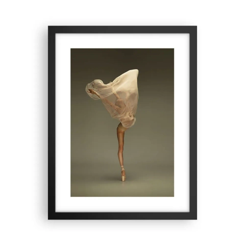 Póster en marco negro - A punto de volar - 30x40 cm