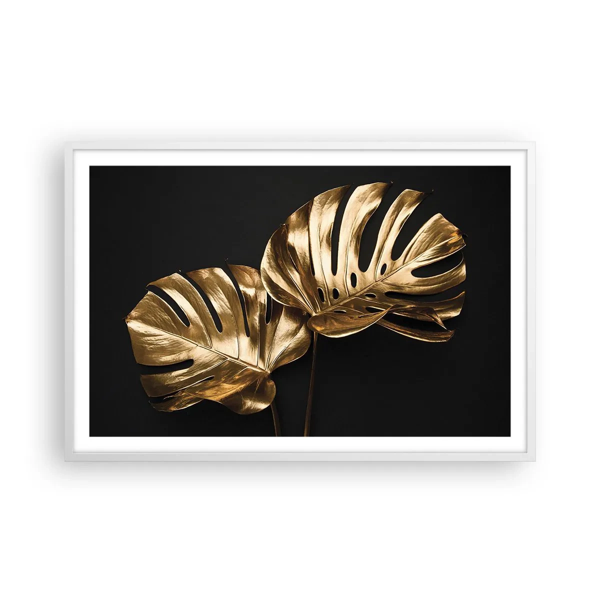 Póster en marco blanco - Tesoros de la naturaleza - 91x61 cm