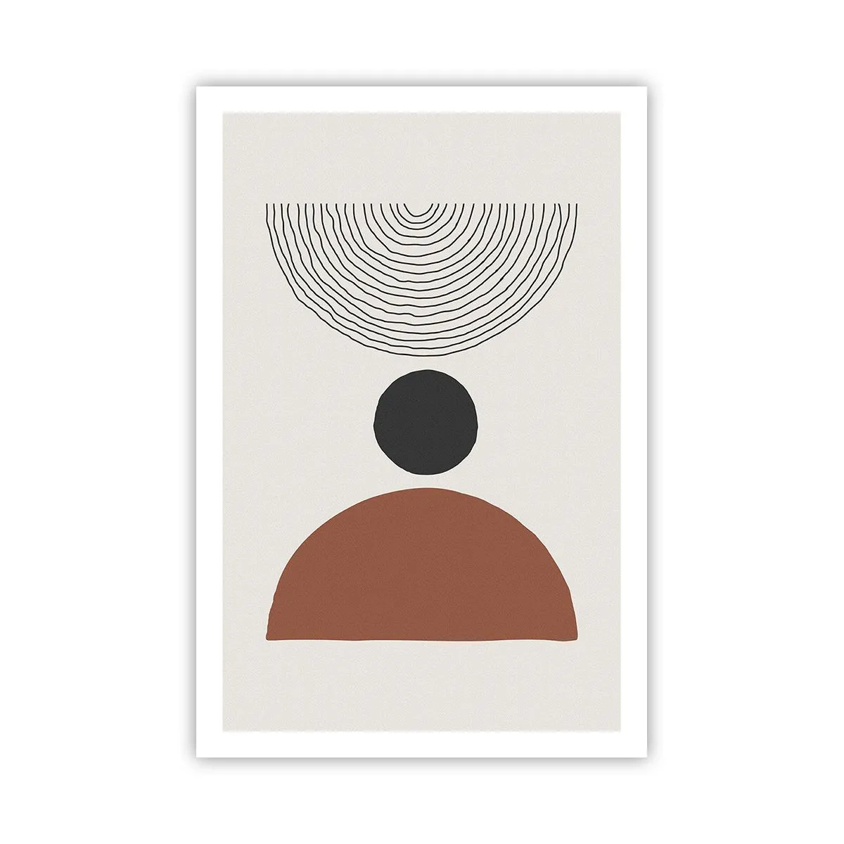 Póster - En el centro de la atención - 61x91 cm