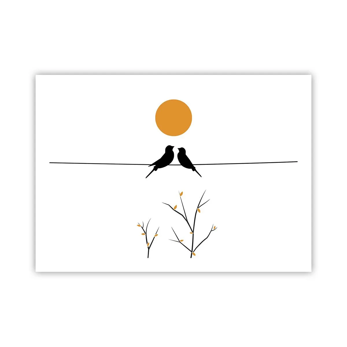 Póster - Noche de ruiseñores - 70x50 cm