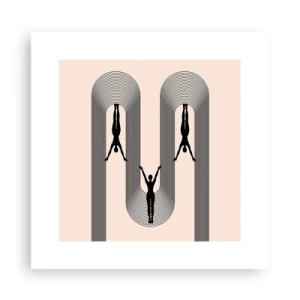 Póster - Al revés, o no - 30x30 cm