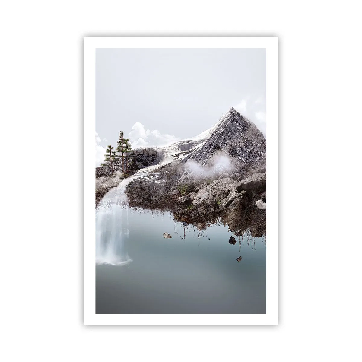 Póster - Isla surrealista - 61x91 cm