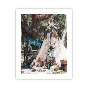 Póster - Amor exótico - 40x50 cm