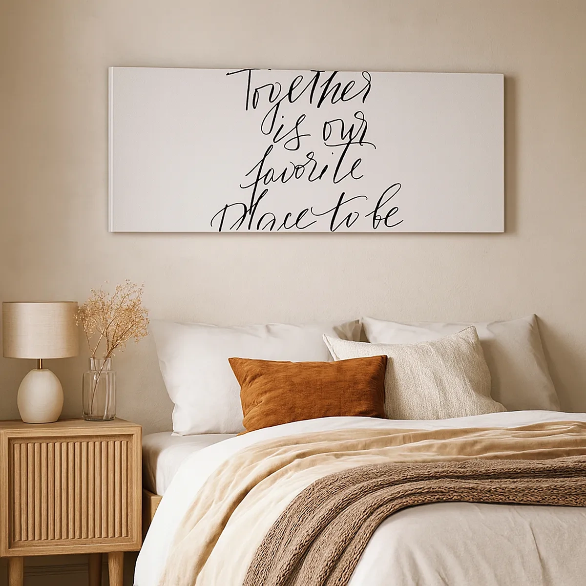 Cuadro sobre lienzo - Impresión de Imagen - ¿Tú también lo sientes? - 30x30 cm