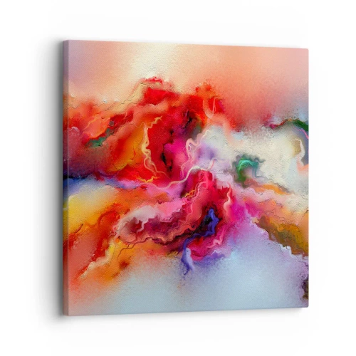 Cuadro sobre lienzo - Impresión de Imagen - Cómo atrapar los sueños: el humo - 30x30 cm