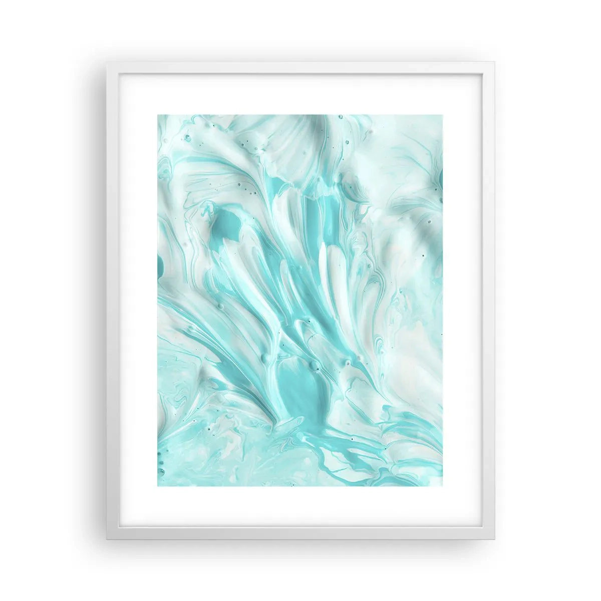 Póster en marco blanco - Juntos para siempre - 40x50 cm