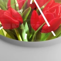 Esfera sin numeración, con rayas