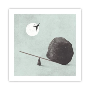 Póster - Un sueño hecho realidad - 50x50 cm