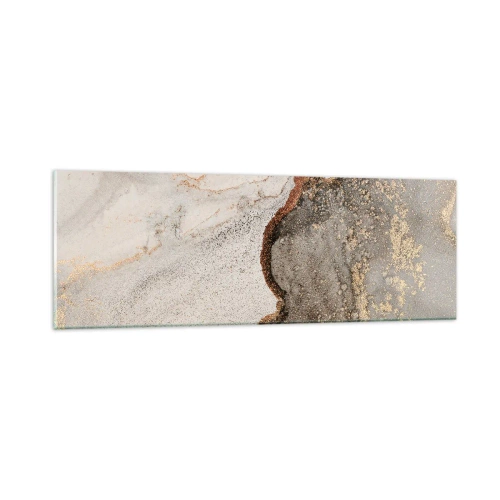 Cuadro sobre vidrio - Impresiones sobre Vidrio - En la frontera de los colores - 90x30 cm