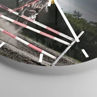 Esfera sin numeración, con rayas