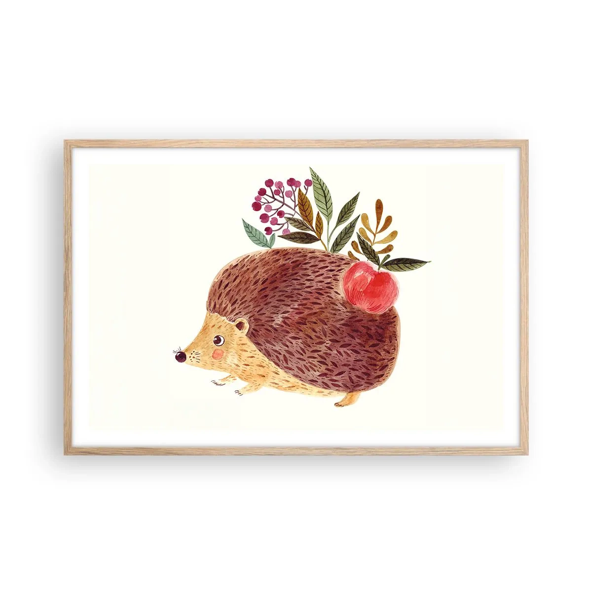 Póster en marco roble claro - Y ya te gusto - 91x61 cm