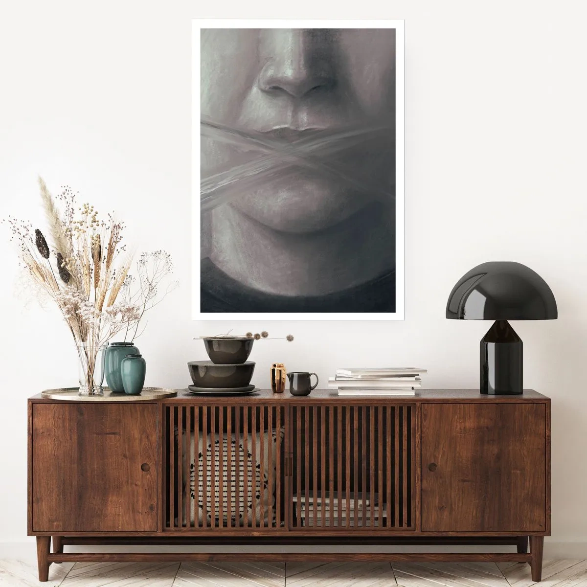 Póster - Ni una palabra - 40x50 cm