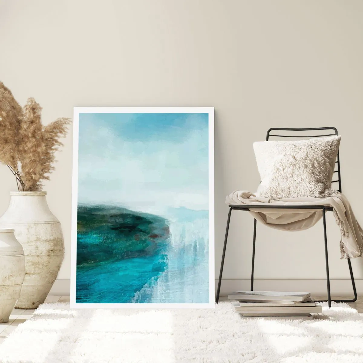 Póster - Abstracción marina - 40x50 cm