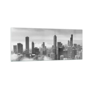 Cuadro sobre vidrio - Impresiones sobre Vidrio - Paisaje americano - 100x40 cm