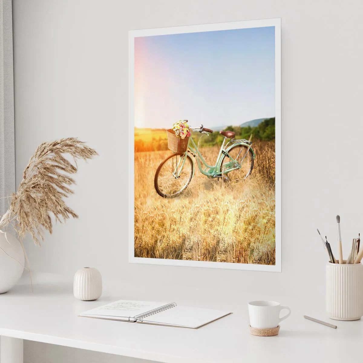 Póster - Me quedaré aquí un tiempo - 70x100 cm