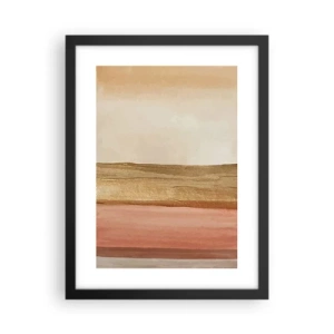Póster en marco negro - Composición vertical - 30x40 cm