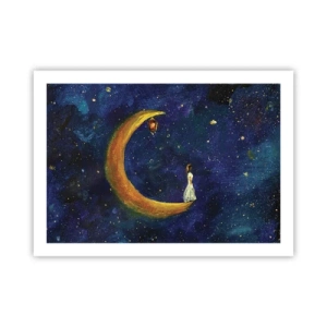 Póster - La llamada de la Luna - 70x50 cm
